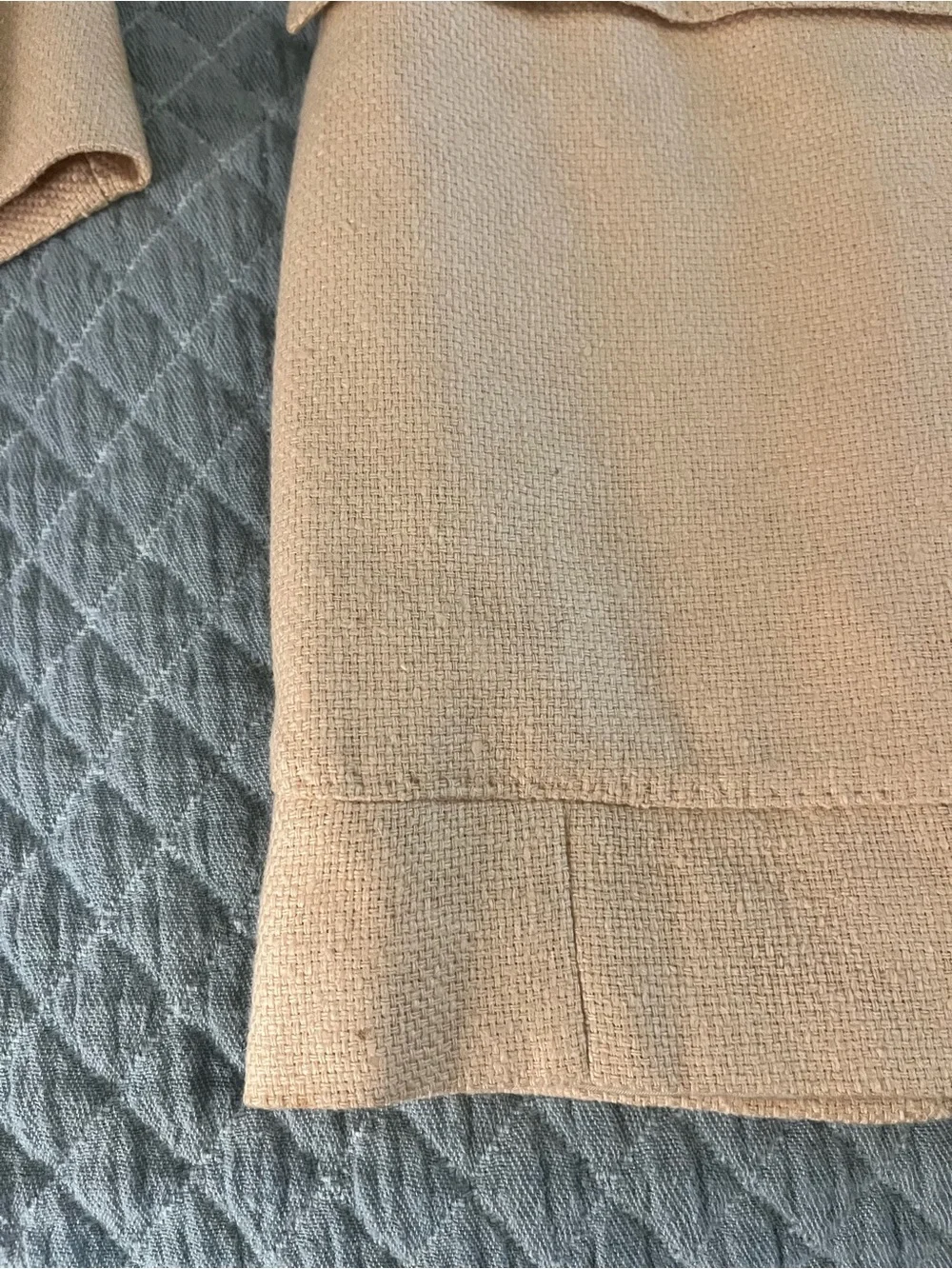 Miller Brothers with Loro Piana Custom Light Beige Cream Two-Button Sport Coat